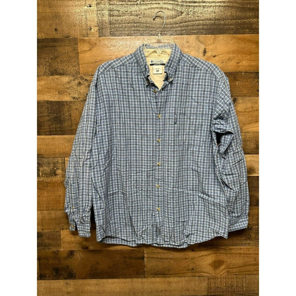 Columbia Men's Long Sleeve Button Up Size X-Large‎